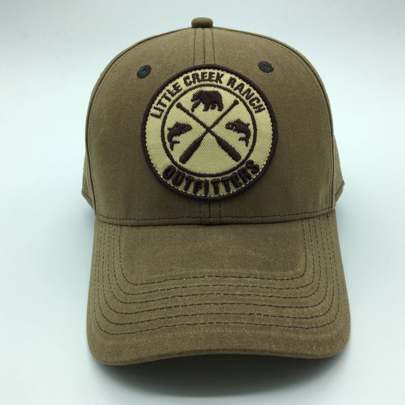 embroidery patch logo baseball cap