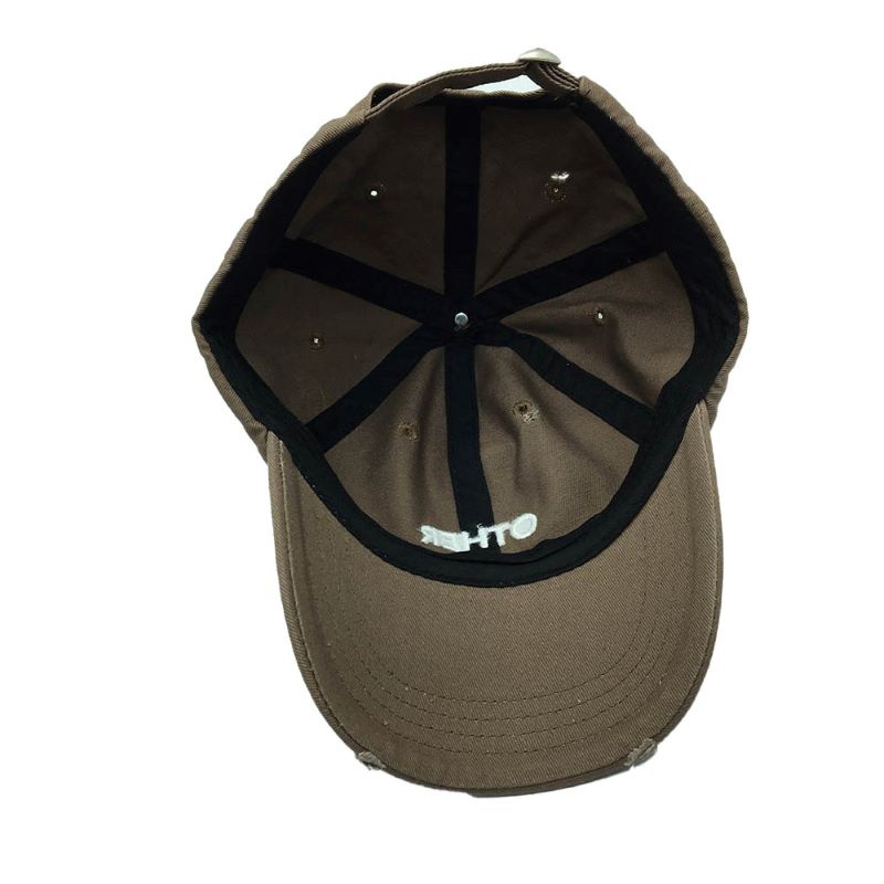 distressed washed dad hat